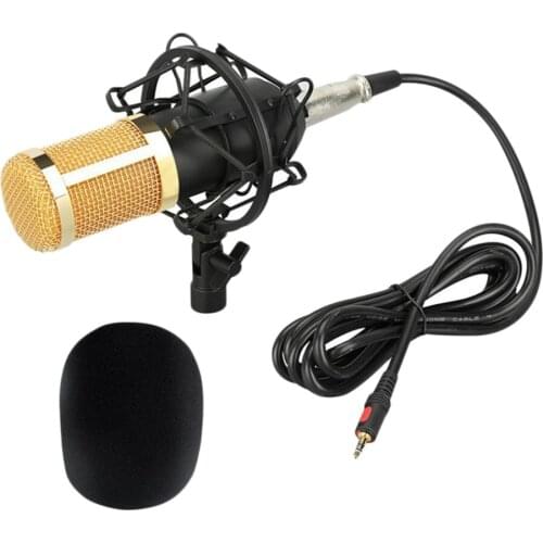 BM800 Dynamic Condenser Microphone Recording Microphone Mic for Broadcasting