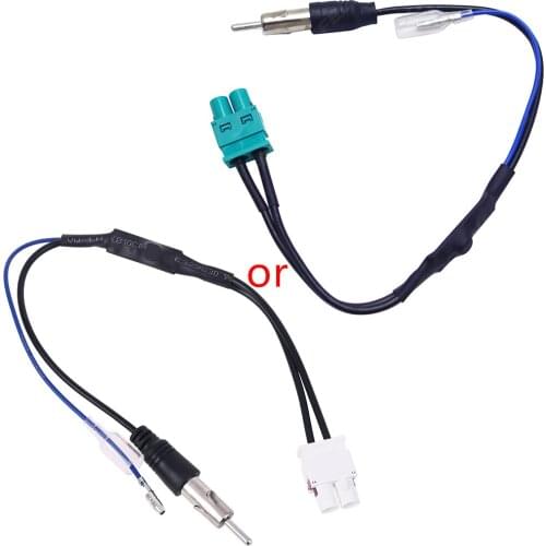Dual FAKRA RF Radio Antenna Adapter with Amplifier for RNS510/RCD510/310/Golf
