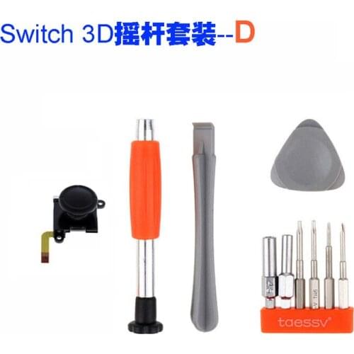 Gamepad 3D Analog Joy Con Joystick Sensor Module Screwdriver Repair Parts Kit Game Accessories for Switch for N-S Controller