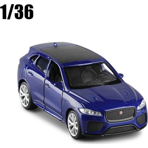 1:36 Scale F-PACE Diecast Alloy Metal Luxury SUV Car Model Collection Model Pull Back Toys Car Kids Gifts Free Shipping
