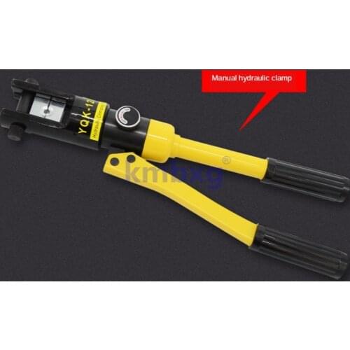 YQK-70 6T hydraulic crimping tool kit, manual hydraulic pliers, for 4-70mm terminal cable