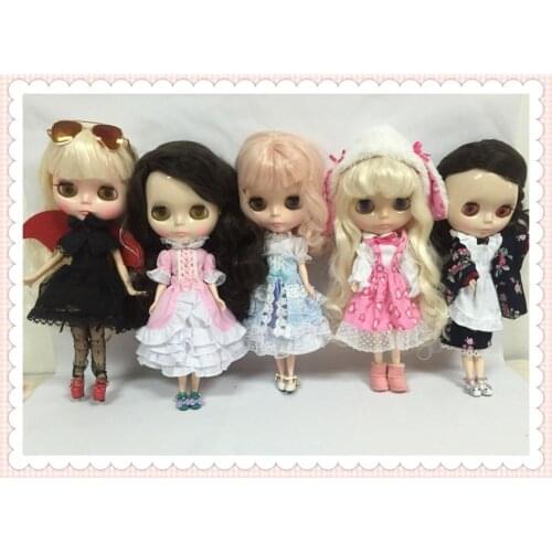 Doll clothes suitable for blyth doll 1/6 doll Tang kou doll ,BB girl clothes