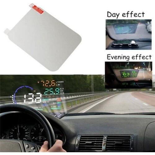 Head Up Display Protective Reflective Screen Consumption Overspeed Display Auto Accessories Car Styling Car HUD Reflective Film