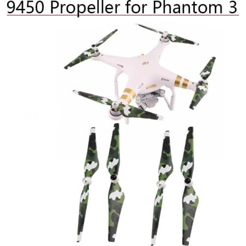 4PCS 9450 Self-locking Propeller for DJI Phantom 3 Phantom 2 3A 3P 3S Camera Drone Parts Replacement Props Quick Release Blades