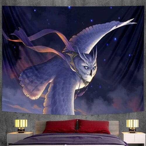 Psychedelic scene animal tapestry tapestry Mandala home decoration bedroom sheet Bohemian decorative sofa blanket yoga mat