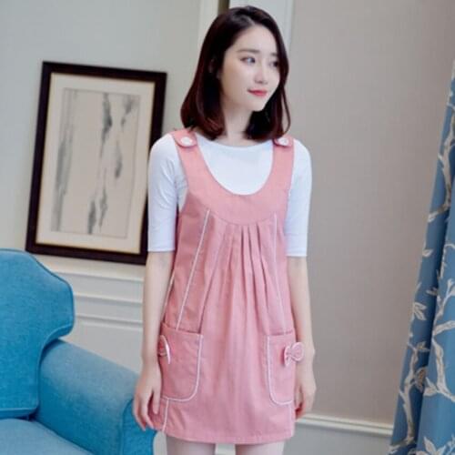 Radiation suit maternity dress autumn and winter section sweet bow radiation protection clothes radiation vest skirt