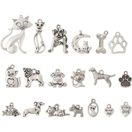 DIY Necklace Making wtih Tibetan Style Alloy Pendants Tibetan Style Alloy Pendant Enamel Settings 13x13x4mm