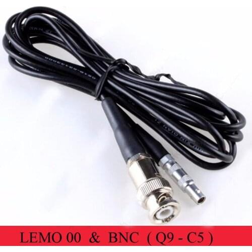 BNC Lemo Connection Cable for Ultrasonic Flaw Detector(C5-Q9) Lemo 00 TO Q9