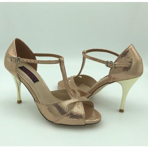 Argentina Tango Dance Shoes Party Shoes Wedding Shoes leather outsole T6226LGL 9cm heel 7.5cm available shipping free