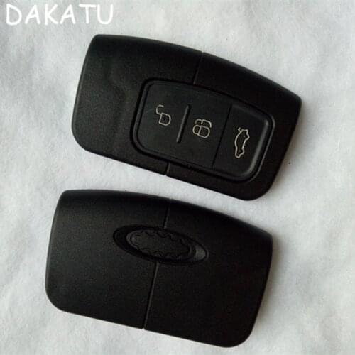 DAKATU Smart Remote Key Shell Case Fob 3 Button for Ford Focus Mondeo Galaxy S-Max Replacement Car Key Case Shell