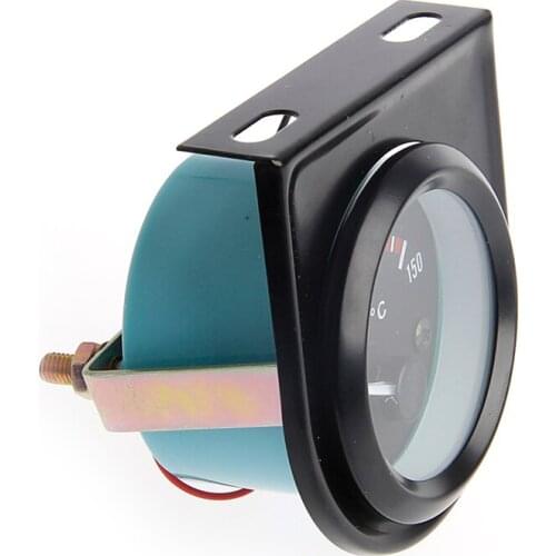 X7AE Universal 2" 52mm LED Light Car Pointer Oil Temperature Temp Gauge 50-150℃ New