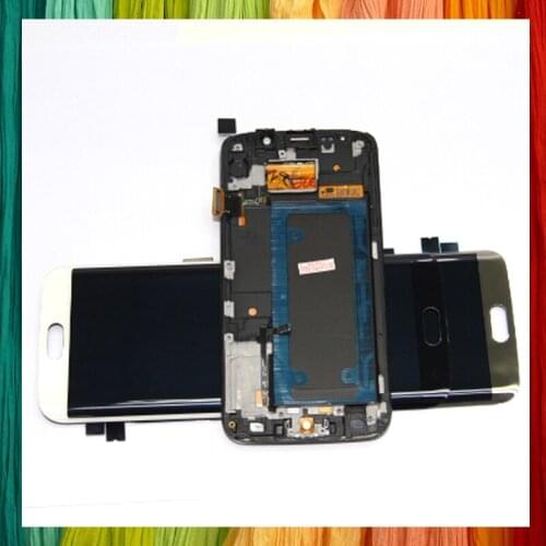 Super Quality For Samsung Galaxy S6 Edge G925F G925A G925P LCD Display Screen with Touch Digitizer