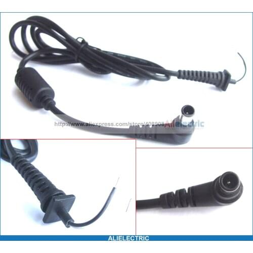 10pc 6mm x 4mm x 1.3mm DC Power Plug Male Charger Cables for Laptop Power Charger