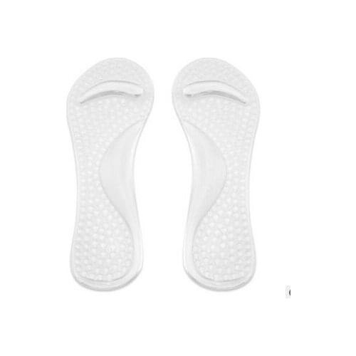 100pairs Silicone Gel Insoles Relief Plantar Fasciitis Heel Pain Skin Crack Heel Insoles Silicone Foot Care Tool