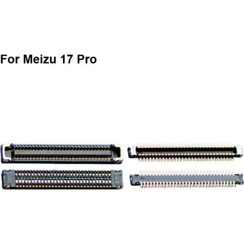 2pcs Dock Connector Micro USB Charging Port FPC connector For Meizu 17 Pro logic on motherboard mainboard For Meizu 17Pro