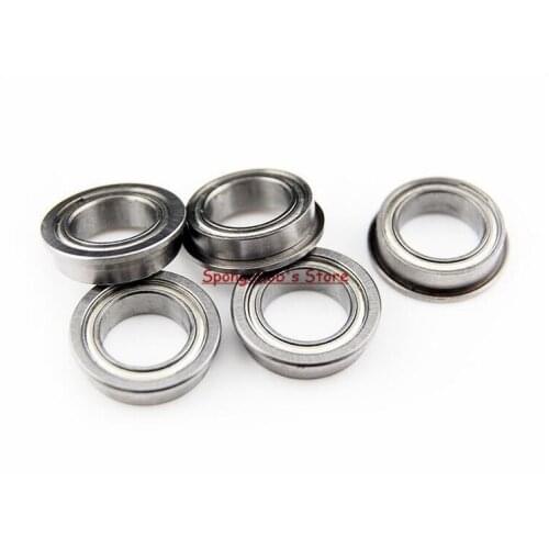 30pcs/Lot F6700ZZ F6700 ZZ 10x15x4mm Flange Thin Wall Deep Groove Ball Bearing Miniature Bearing