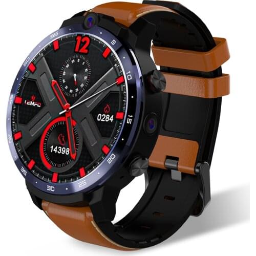 4G Lte Smart Watch Android 7.1 Dual Camera 3GB 32GB 1800mah Battery Men Smartwatch Phone