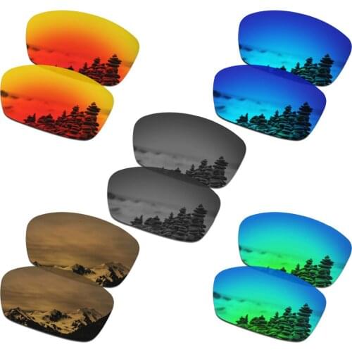 SmartVLT 5 Pairs Polarized Sunglasses Replacement Lenses for Oakley Hijinx - 5 Colors