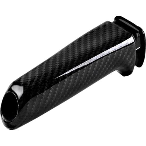 For Bmw E46 E90 E92 E60 E39 F30 F34 F10 F20 Accessories Universal Carbon Fiber Car Handbrake Grips Cover Interior Trim