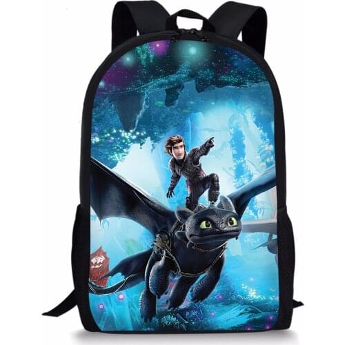 HALYUNASC Childrens' School Backpack Cartoon Game Design Students School Bag The-Ink-Bendy-Machine Teenagers Book-Bags Mochila