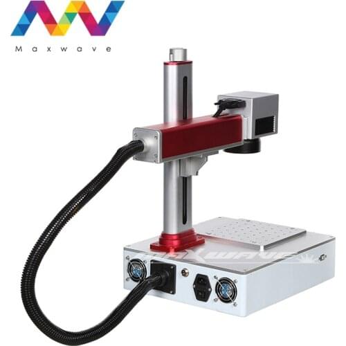 JPT Mopa M7 50W Fiber Laser Marking Machine for Metal 3D Relief Engraving with EZCAD3.0