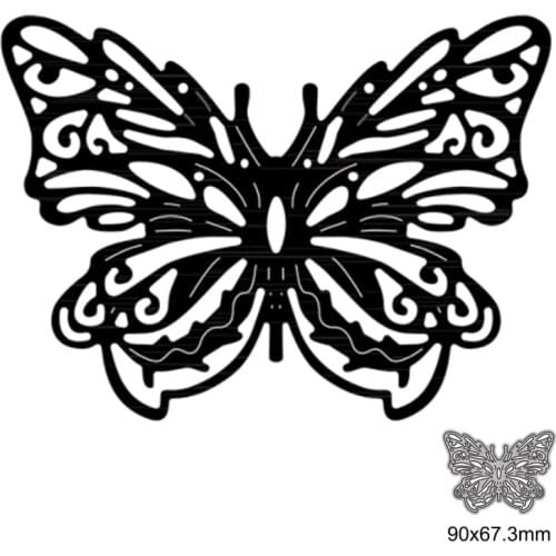 Beautiful Butterfly Metal Cutting Dies for DIY Scrapbook Embossing Album Paper Card Craft Folder Decorative 2021New
