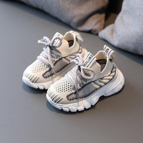 Size 21-30 Children Casual Shoes BabyToddler Boys Running Shoes Kids Air Mesh Breathable Sneakers Fashion Casual Toddler Shoes
