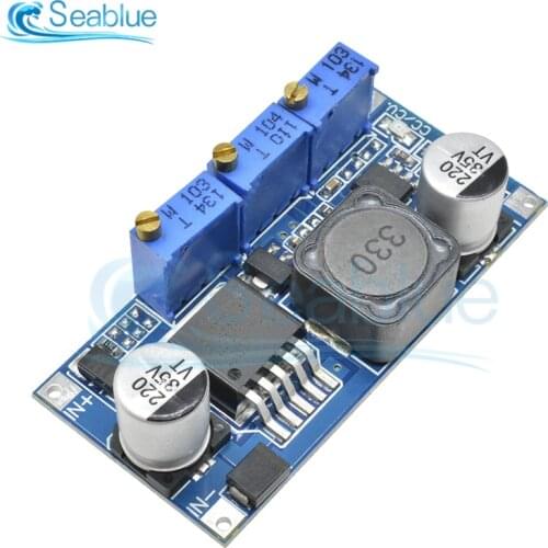 LM2596 3A DC7V-35V Power Converter Step Down Module DC-DC Adjustable Buck Module Supply Module Charging Board LED Driver