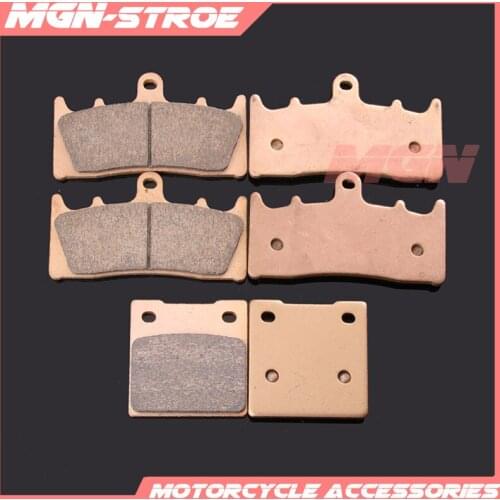 Motorcycle metal sintering brake pads For TL1000 R 98-02 GSXR1100 93-96 GSXR1300 HAYABUSA 97-07 GSF1200 01-05