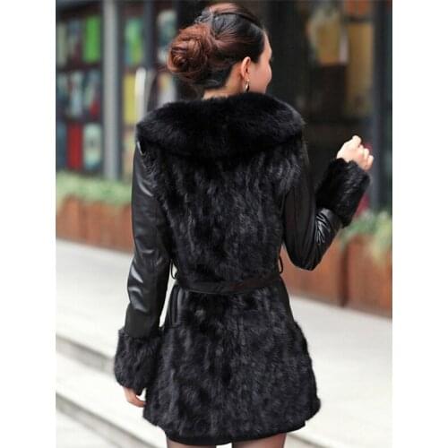 Real Women Genuine Leather Jacket Natural Mink Fur Coat Sheepskin Jackets Womens Clothing Jaqueta De Couro 930-1 YY751
