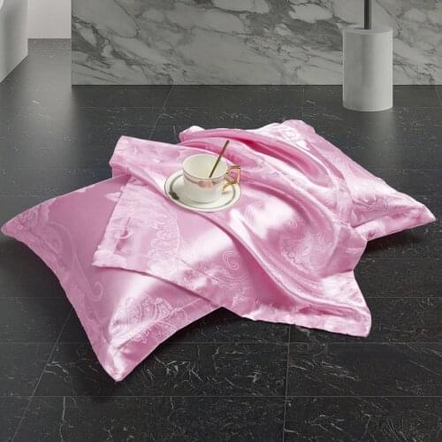 2021 New With Flower Silk Pillowcase Real Silk Pillowcase Natural Silk Pillowcase Mulberry Silk Pillow Case Silk Pillowcase