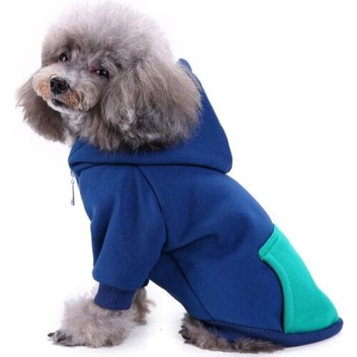 Pet dogs autumn and winter clothes, sanitary clothes, four-legged pet clothes and sports clothes