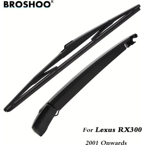 BROSHOO Car Rear Wiper Blades Back Windscreen Wiper Arm For Lexus RX300 Hatchback (2001-) 355mm,Windshield Auto Styling