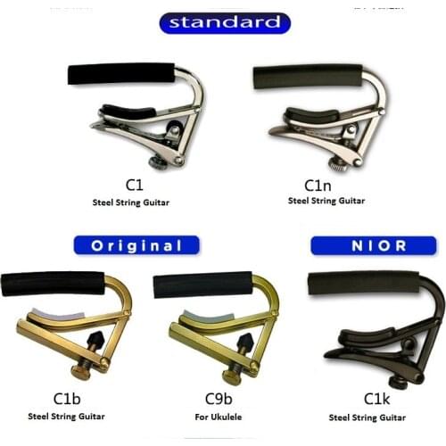 Shubb Capo Standard Steel String Capo Original Capo Ukulele C1 C1n C1b C1k C9b Capotraste
