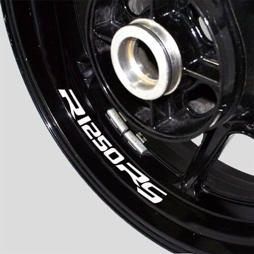 Motorcycle wheel stickers Moto Accessories Reflective decorative rim interior side sign decals For R1250RS r1250 rs
