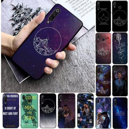 A Court of Mist and Fury Sarah J Maas Phone Case For Xiaomi mi9 mi8 F1 9SE 10lite note10lite Mi8lite Back Coque xiaomimi5x