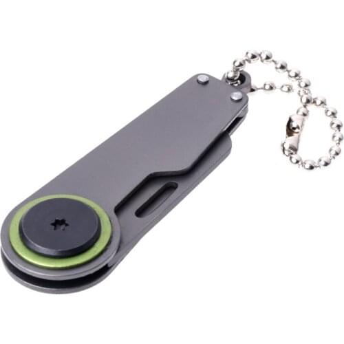 Tactical Mini Pocket Folding Knife Survival Portable Camping EDC Key Chain Tool