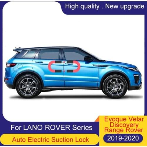 Smart Auto Electric Suction Door Lock For LANO ROVER Evoque Discovery Range Rover Soft Close Door Super Silence Car Vehicle Door