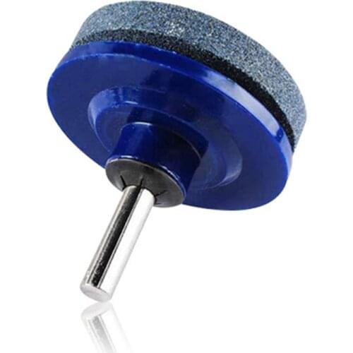 Universal Lawn Mower Blade Lawnmower Sharpener Grinder Wheel Stone Grinding Power Drill Garden Tool Parts Replacement wholesale