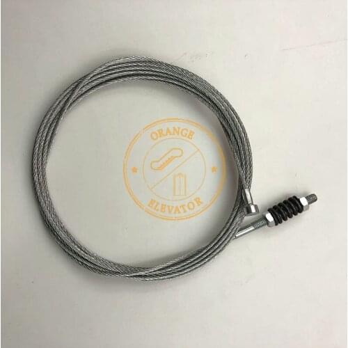 Used for Schindler V30 300P 5400 3300 elevator hall door wire rope heavy hammer wire rope length 2279mm