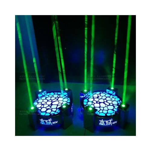 LED Ice Bucket Chargeable Color Changing Wine Cooler Crown Champagne Wine Holder Drinks Beer Wine Rack Bar/Wedding/Home Party