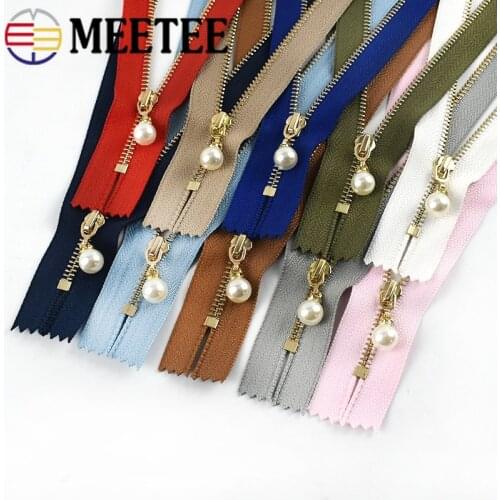 2/5pcs 3# Metal Zippers Close-end Auto Lock Zip 15/18/20/25/30cm for Sewing Bags Pocket Wallet Shoes Garment Decor Accessories