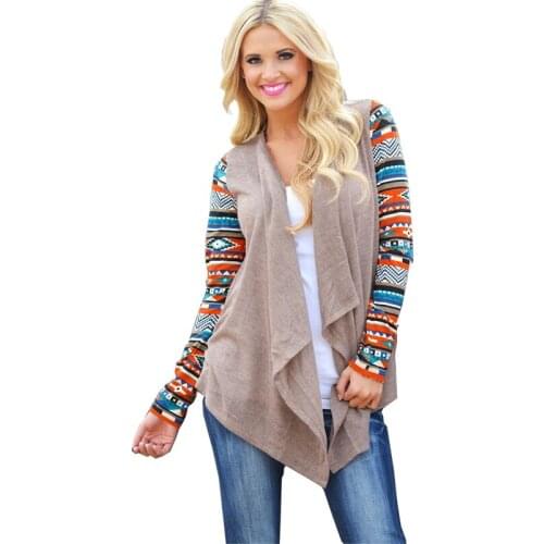 Plus Size 5XL 4XL Vintage Elegant Women Autumn Sweater Pattern Patchwork Irregular Female Knit Cardigans Oversized Lady Sweaters