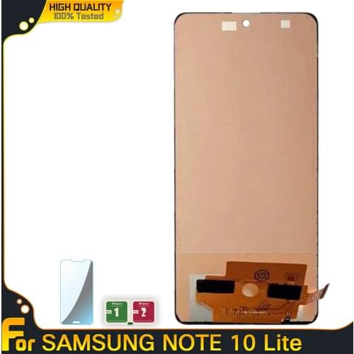 6.7" INCELL Screen For Samsung Galaxy Note 10 Lite N770F N770F/DS LCD Display Touch Screen Digitizer Assembly Replacement