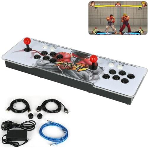110V/220V Pandora Box 9D 3399 (16 3D + 3383 2D) Games in 1 Retro Video Games Double Stick Arcade Console 1280*720P 2 Players