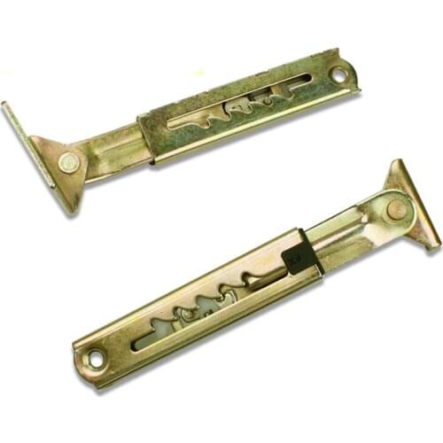 Lifting and Folding Sofa Pull Rod 5 Gear Telescopic Furniture Hardware Accessories with Corner Brackets Regulator 2pcs