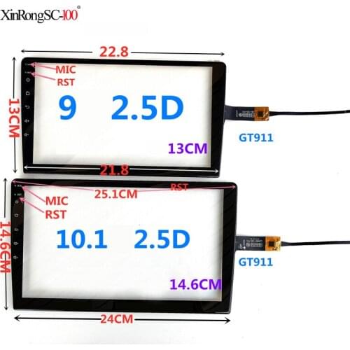 Car Radio Sensors digitizers Touch 6pin GT911 LXH820-150-V3-FPC LXH820 -150-V3-FPC car gps touch screen touch panel handwritting