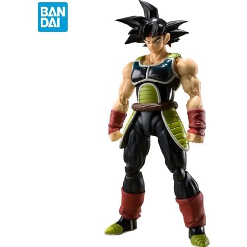 Bandai SHF Original Anime Dragon Ball Z Burdock Action Figures 6inch Dragon Ball Super Saiyan Collection Model Toy Figure