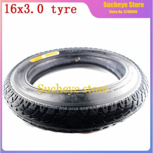 Free Shipping High Quality Electric Bicycle Tire with Good Reputation 16x3.0 Inch Electric Bicycle Tire Bike Tyre Whole Sale Use