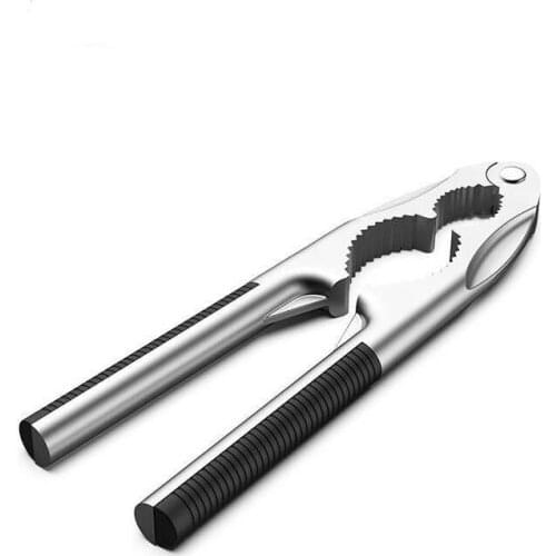 Quick Black Handle Walnut Cracker Nutcracker Sheller Nut Opener Kitchen Tool 16.5*4cm